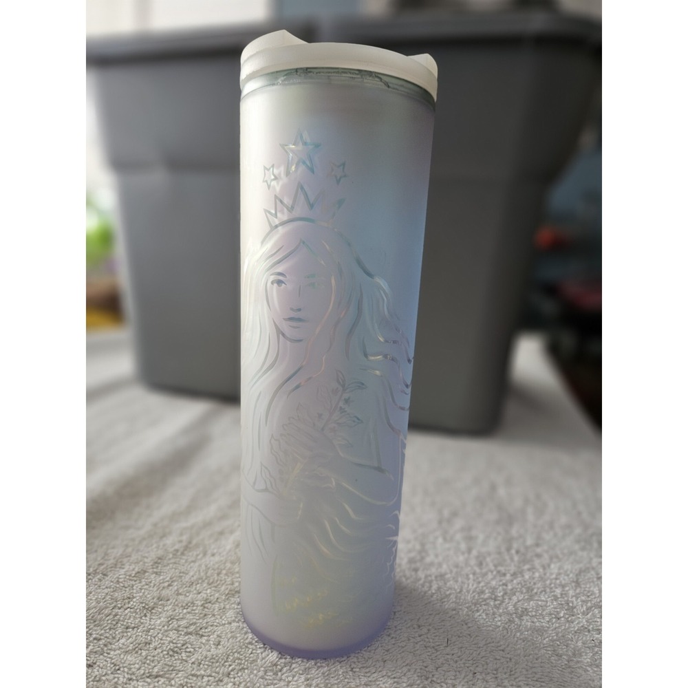 Starbucks 50th Anniversary Limited Edition 16oz Siren Mermaid Frosted Tumbler